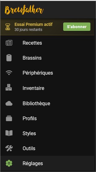 Activation iSpindel dans Brewfather