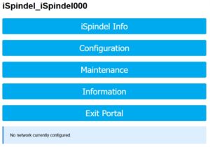 Interface configuration iSpindel
